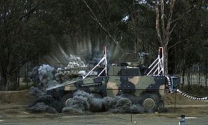 Land 400 Phase 2 RMA completed after blast testing 